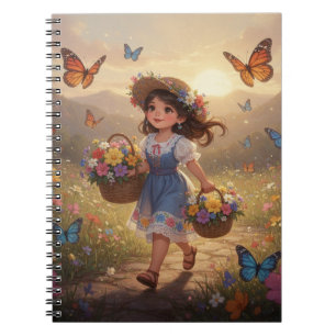 Whimsical Girl Notebook