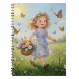 Whimsical Girl Notebook