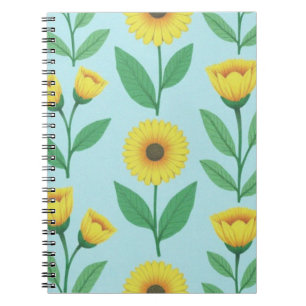 Whimsical Glee Bloom  Notebook