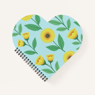 Whimsical Glee Bloom  Notebook