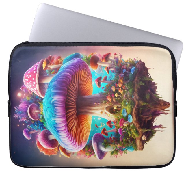 Whimsical Gnome Electronics Bags (Front)