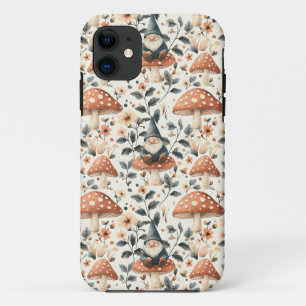 Whimsical Gnome & Mushroom Enchanting Woodland iPhone 11 Case