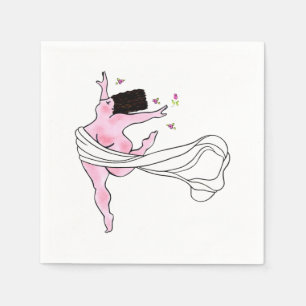 Whimsical Goddess Napkin