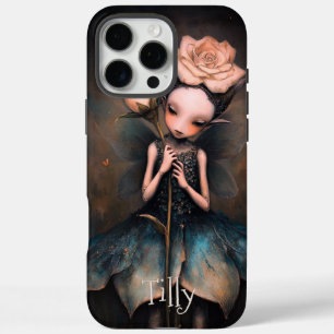 Whimsical Gothic Fairy Dark Fantasy Personalized iPhone 16 Pro Max Case