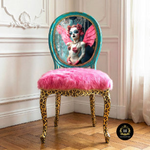 Whimsical Gothic Gargoyle Fairy Pink Wings  Tissue Paper