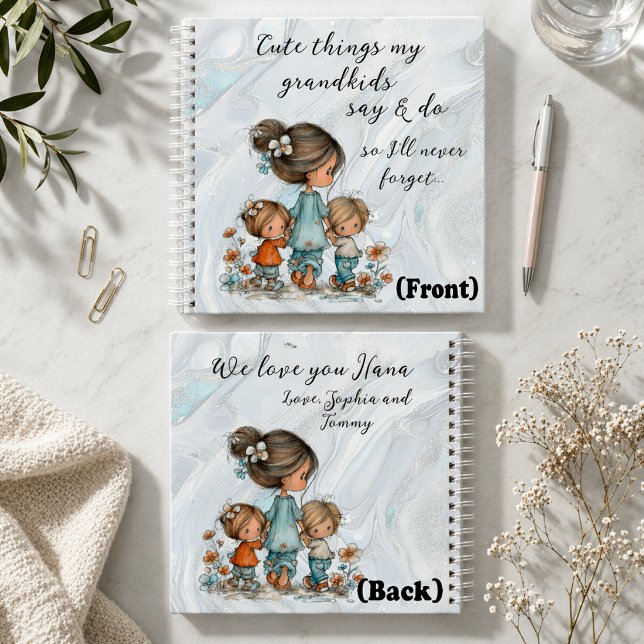 Whimsical Grandparent Memory Notebook (Creator Uploaded)
