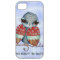 Whimsical Grumpy Owl iPhone 4 Case