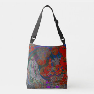Whimsical Halloween Dreams Crossbody Bag