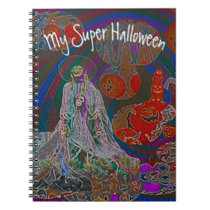 Whimsical Halloween Dreams Notebook