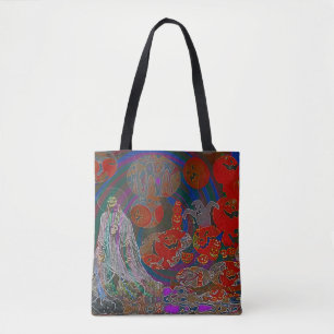 Whimsical Halloween Dreams Tote Bag