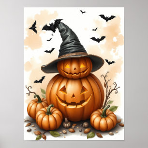 Whimsical Halloween Magic – Fun & Spooky Poster
