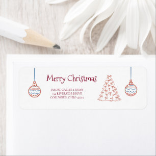 Whimsical Hand-drawn Doodle Christmas