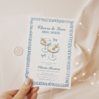 Whimsical Hand Drawn Wine Bridal Shower