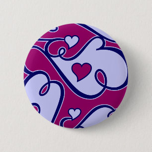 Whimsical Hearts button