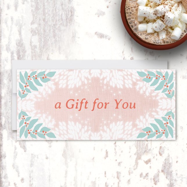 Whimsical Holiday Gift Certificate (Creator Uploaded)