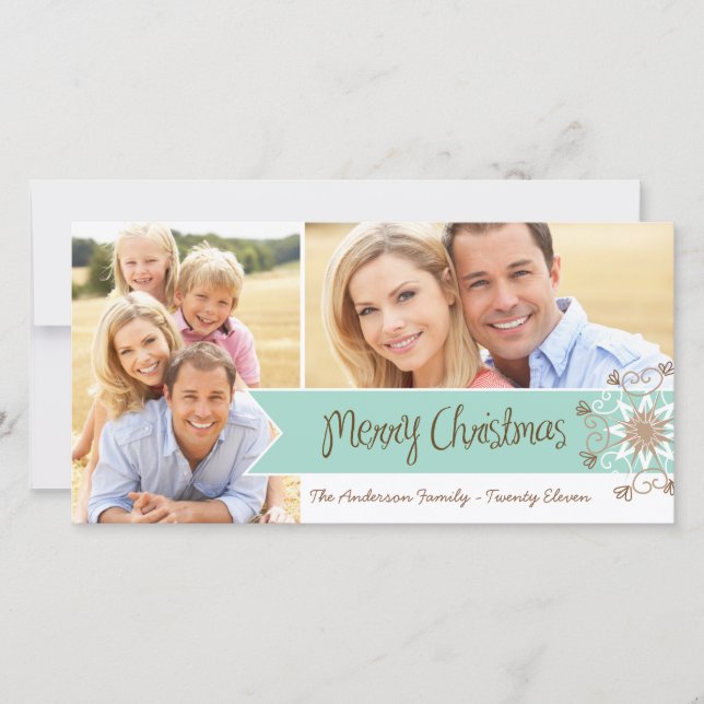 Whimsical Holiday Photo Cards (Front)