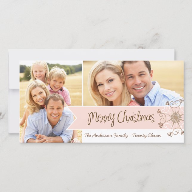 Whimsical Holiday Photo Cards (Front)