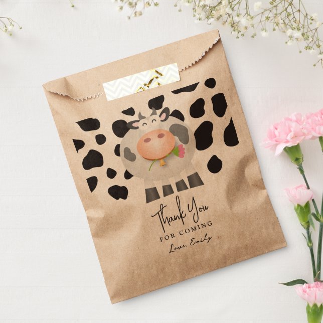 Whimsical Holy Cow Birthday Thank You For Coming Favour Bags (Sealed)