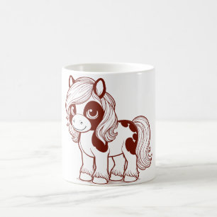 Whimsical Horse Mug