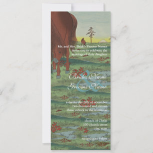 Whimsical Horse Wedding Invitations