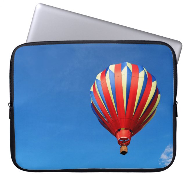 Whimsical Hot Air Balloon Electronics Bag (Front)
