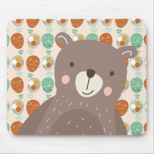 Whimsical Hot Air Balloons Mouse Mat