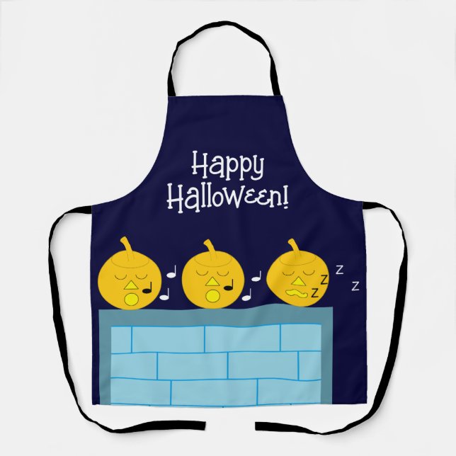 Whimsical Jack-o'-Lanterns: Apron (Front)