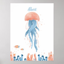 Whimsical Jellyfish Lullaby Customisable