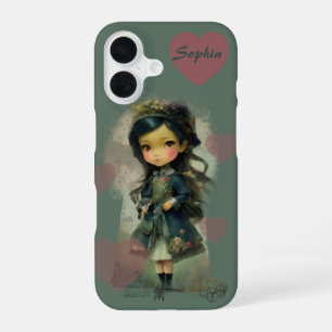 Whimsical Kawaii Fairy Tale Girl iPhone 16 Case