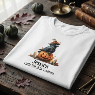 Whimsical Kids Onyx Gothic Raven T-Shirt