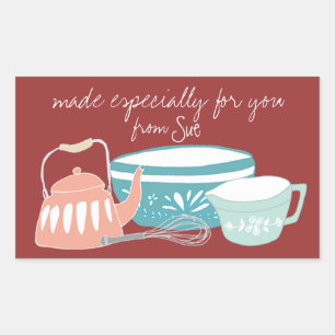 Whimsical Kitchen Gift Stickers