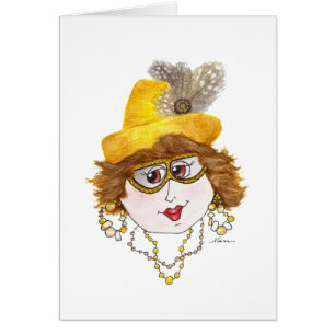 Whimsical Lady on a Seafood Diet