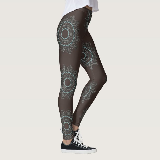  Whimsical Leggings – Ban Block Paper Designs (Right)