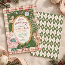 Whimsical Let’s Get Merry Christmas Party