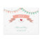 Whimsical Lib Bunting Wedding RSVP