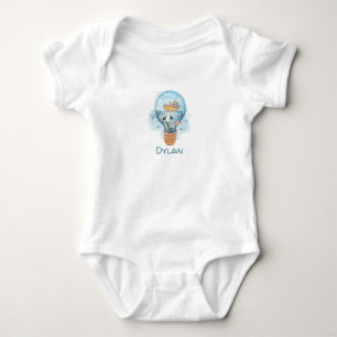 Whimsical Lightbulb - Whale, Tugboat, Fish Inside Baby Bodysuit