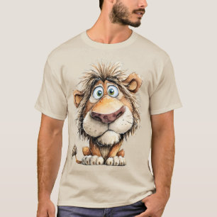 Whimsical lion T-Shirt