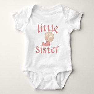 Whimsical Little Sister Baby T-Shirt Bodysuit