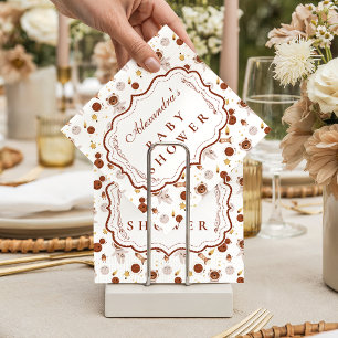 Whimsical Little Universe Baby Shower Napkin