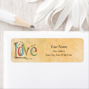 Whimsical Love Hand-Lettering