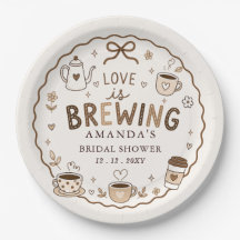 Whimsical Love is Brewing Coffee Bridal Shower