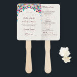 Whimsical Luxury Ivory Floral Style Border Wedding Hand Fan<br><div class="desc">Beautiful Invitation to celebrate Special occasions and festivals comes with digital and E-invitation as per your request. We would love to replicate our designs to make multiple products like rsvp cards, labels envelopes, and more. Customisation is available for ready to print on request at info@shamaurcreatif@gmail.com. Look Forward to hearing from...</div>