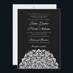 Whimsical Luxury Ivory Floral Style Border Wedding Invitation<br><div class="desc">Beautiful invitations and stationery for special occasions and festivals are available in both physical and digital formats. We can extend any design into matching items such as RSVP cards,  labels,  envelopes,  and more. Customization is available upon request. Looking forward to hearing from you!</div>