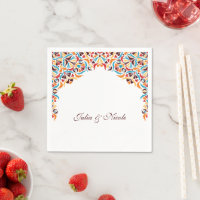 Whimsical Luxury Ivory Floral Style Border Wedding