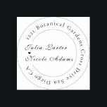 Whimsical Luxury Ivory Floral Style Border Wedding Rubber Stamp<br><div class="desc">Beautiful Invitation to celebrate Special occasions and festivals comes with digital and E-invitation as per your request. We would love to replicate our designs to make multiple products like rsvp cards, labels envelopes, and more. Customisation is available for ready-to-print on request at info@shamaurcreatif@gmail.com Look Forward to hearing from you :)...</div>