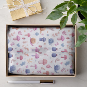 Whimsical Magic Garden Pattern Tissue Paper