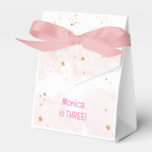Whimsical magic pastel unicorn kids birthday favour box