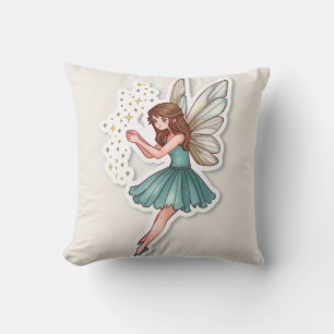 Whimsical Magical Fairy Cushion