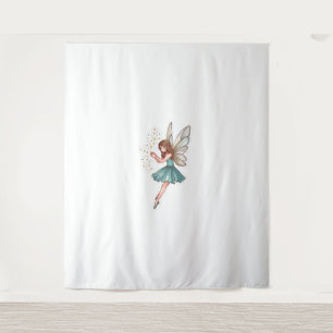 Whimsical Magical Fairy  Tapestry