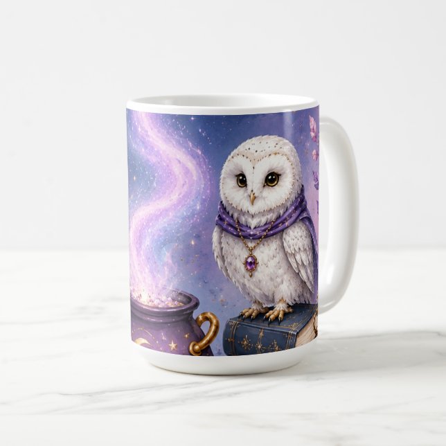 Whimsical Magical Fantasy Coffee Mug (Front Right)